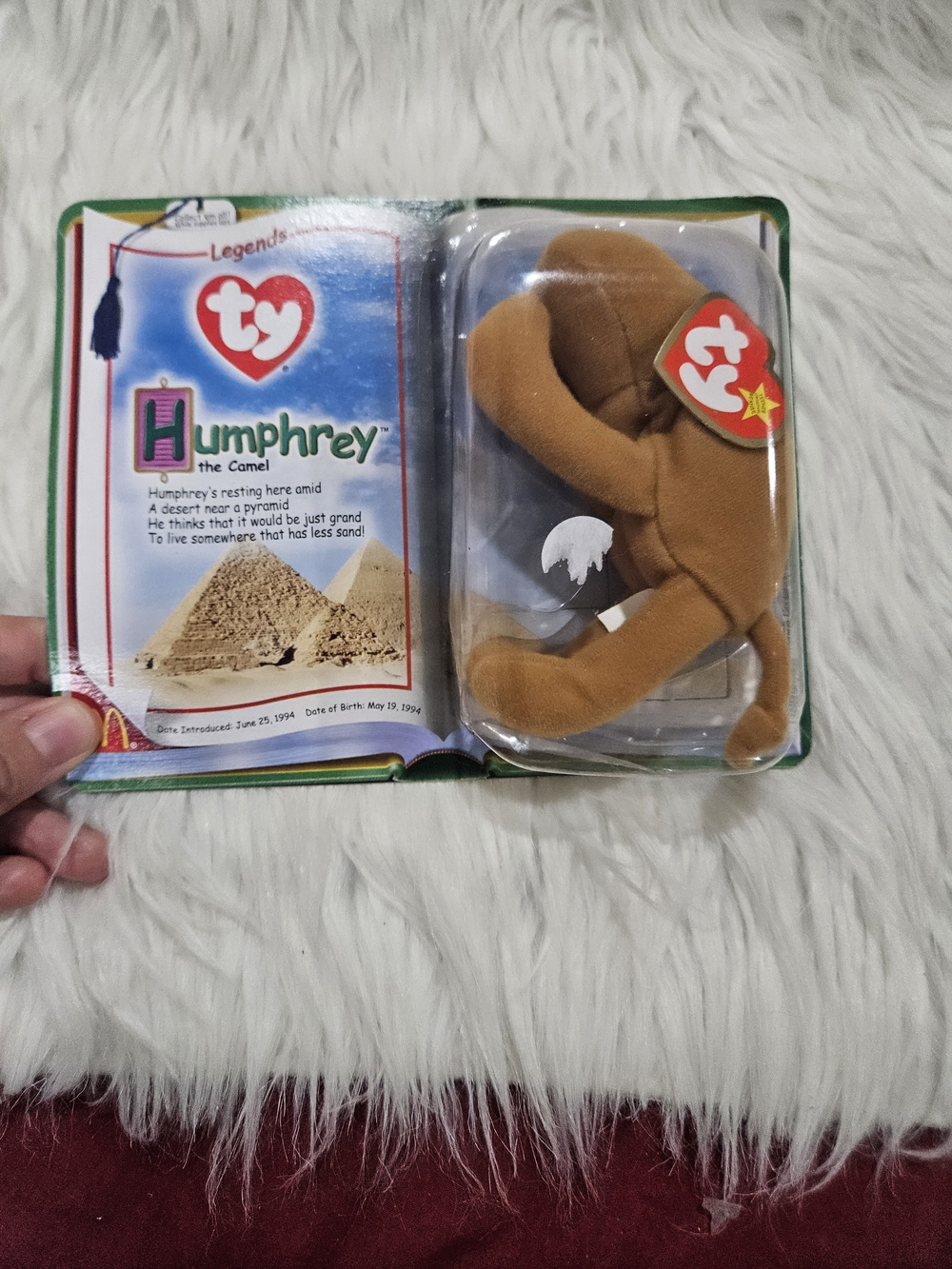 Ty Beanie Babies Humphrey the Camel Plush - Brown